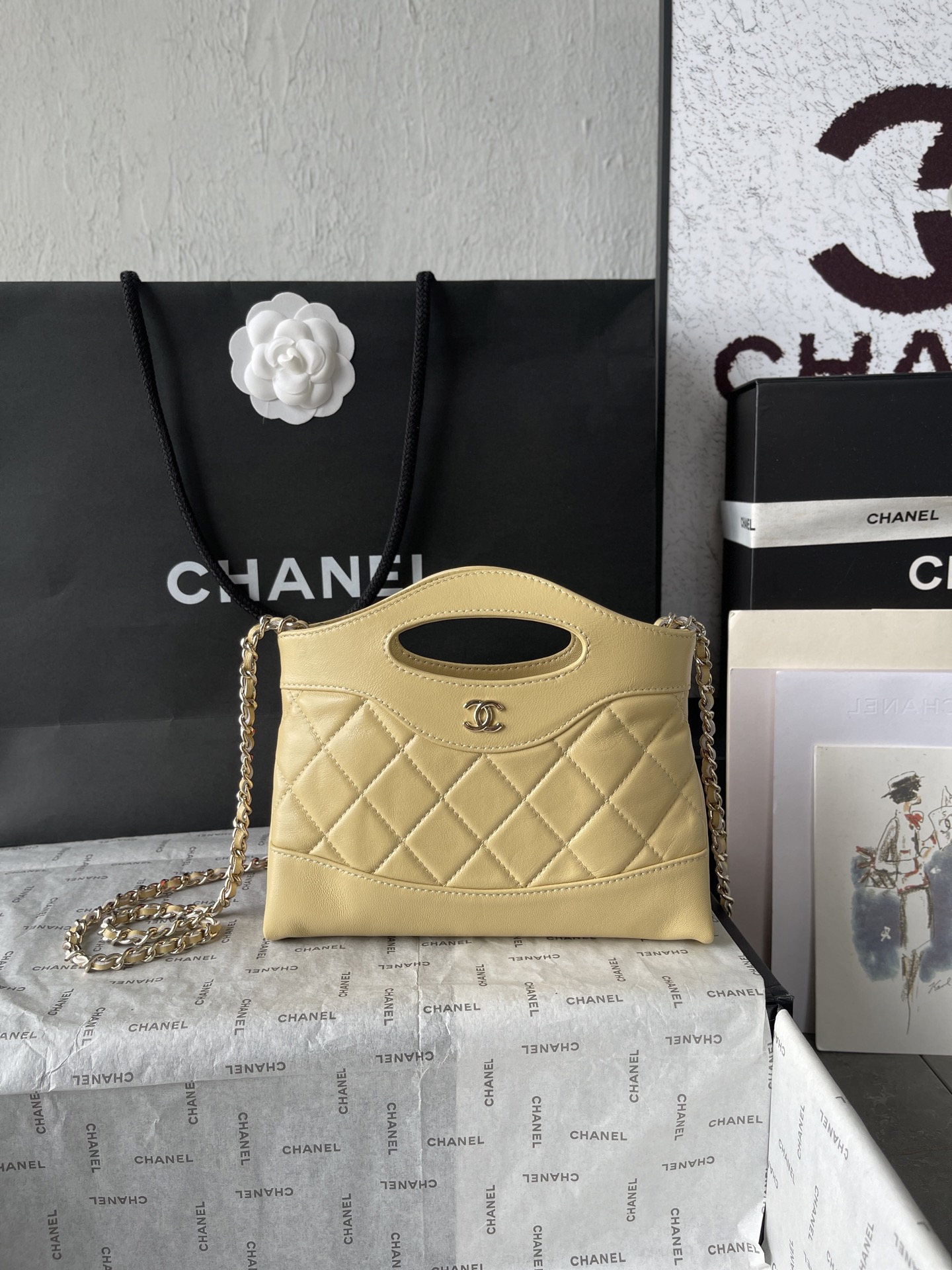 Chanel 샤넬 24C mini 31 bag 미니 31백 가방 (AP3656)
