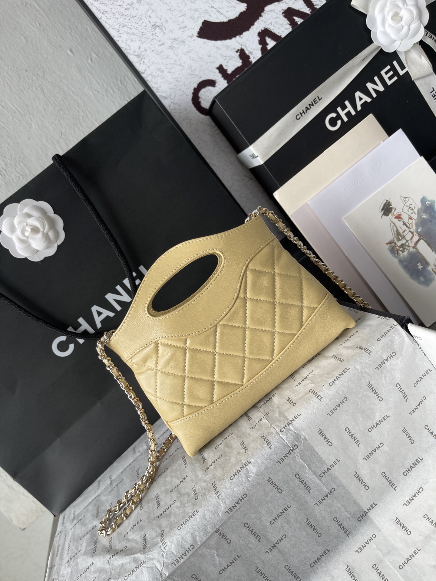 Chanel 샤넬 24C mini 31 bag 미니 31백 가방 (AP3656)