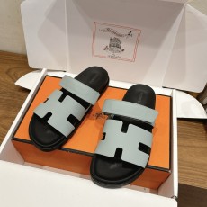 에르메스(HERMES) 투톤 배색 H 슬리퍼 신발