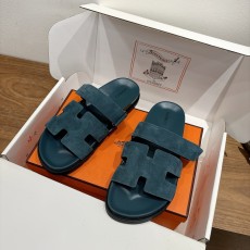 에르메스(HERMES) 투톤 배색 H 슬리퍼 신발