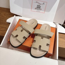 에르메스(HERMES) 투톤 배색 H 슬리퍼 신발