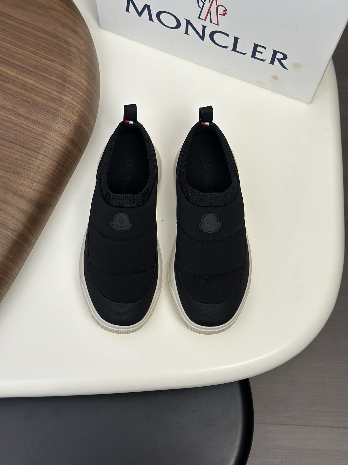 Moncler 몽클레어 몽클레르 테크니컬 믹스 소재 남성 스니커즈 신발