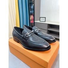 루이비통(LV) 이탈리아 임포트 레더 남성 슈즈 로퍼 구두 신발