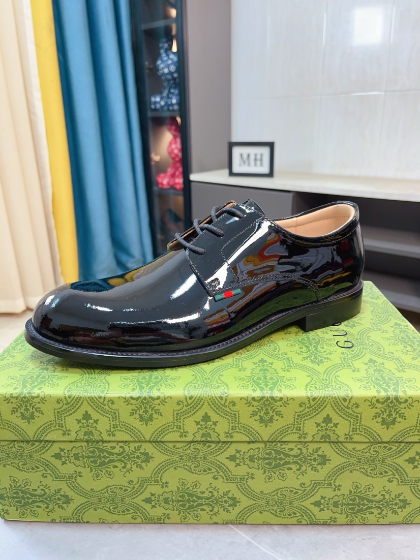 구찌(GUCCI) 이탈리아 최상급 소가죽 클래식 슈즈 구두 신발