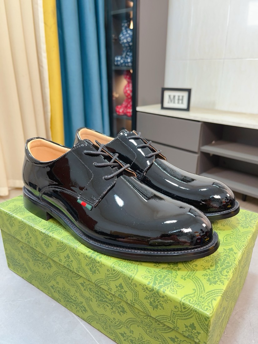 구찌(GUCCI) 이탈리아 최상급 소가죽 클래식 슈즈 구두 신발