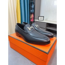 에르메스(HERMES) 임포트 카프스킨 비즈니스 슈즈 로퍼 구두 신발