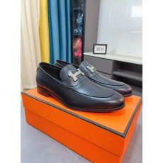 에르메스(HERMES) 임포트 카프스킨 비즈니스 슈즈 로퍼 구두 신발