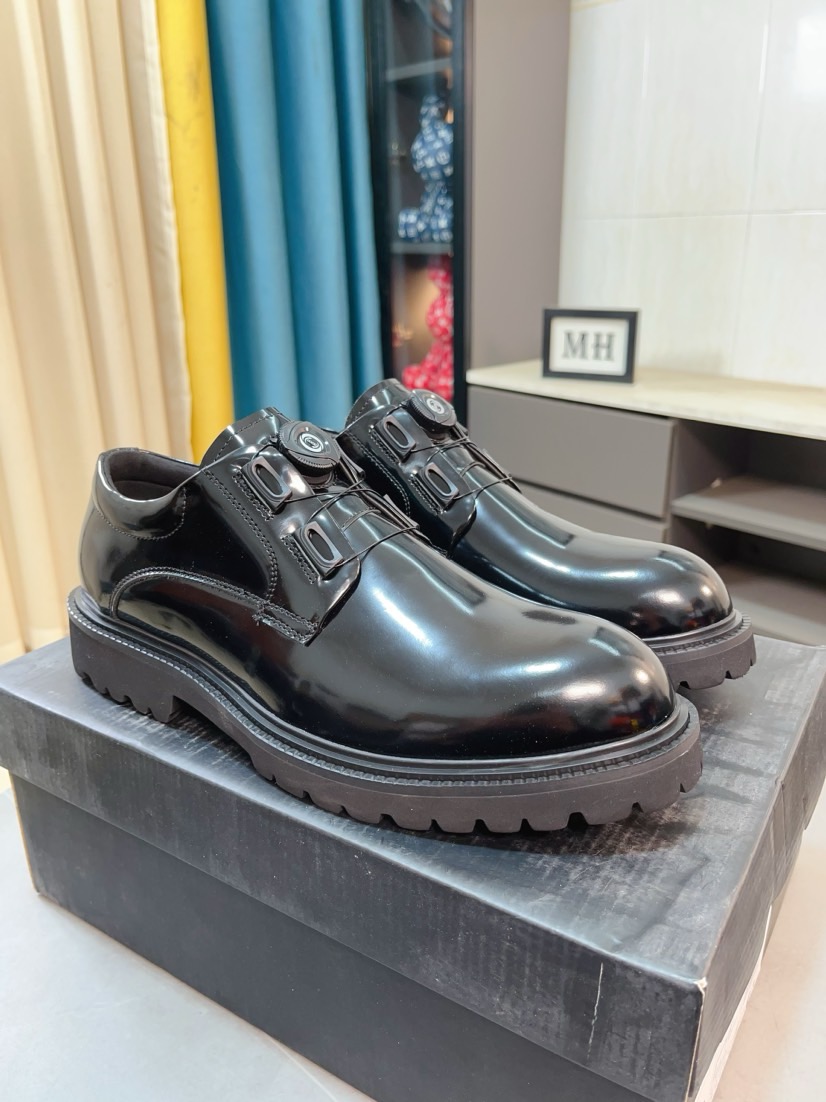 프라다(PRADA) 프리미엄 에어솔 카프스킨 슈즈 구두 신발