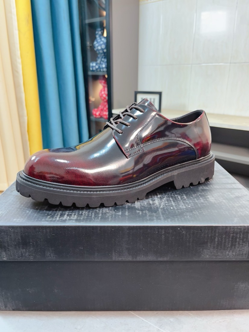 프라다(PRADA) 프리미엄 에어솔 카프스킨 슈즈 구두 신발