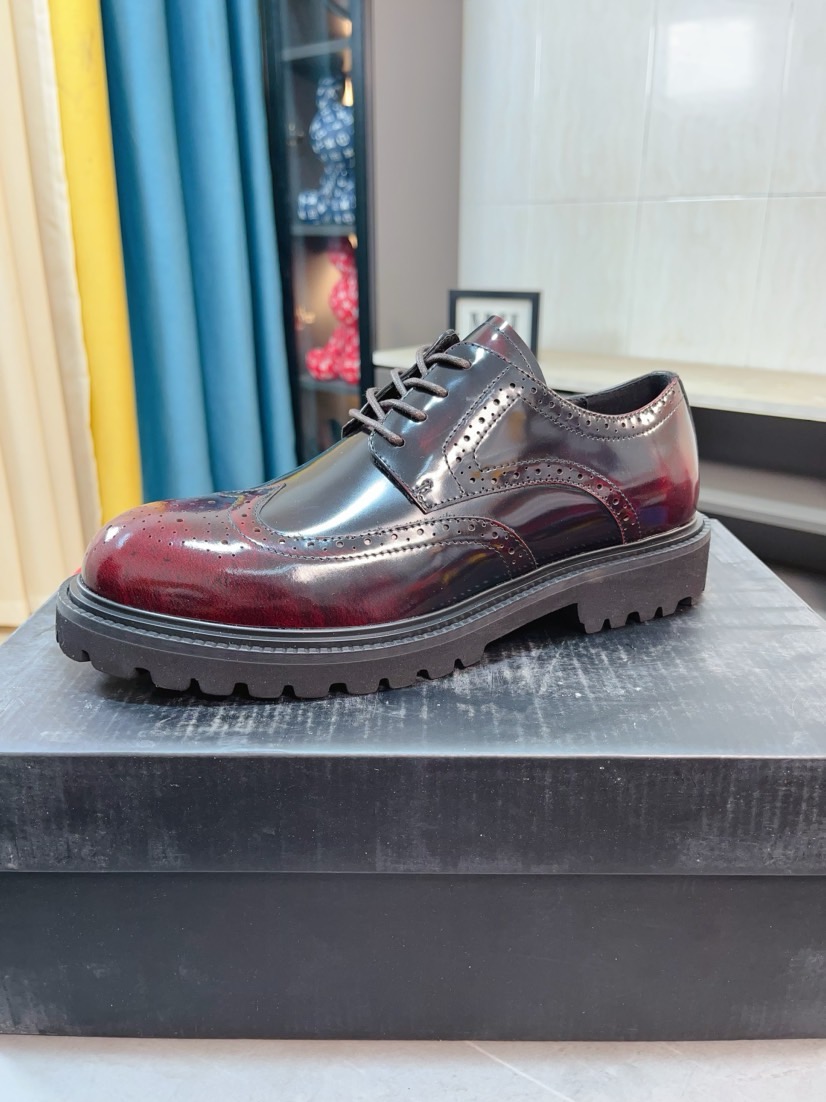 프라다(PRADA) 프리미엄 에어솔 카프스킨 슈즈 구두 신발