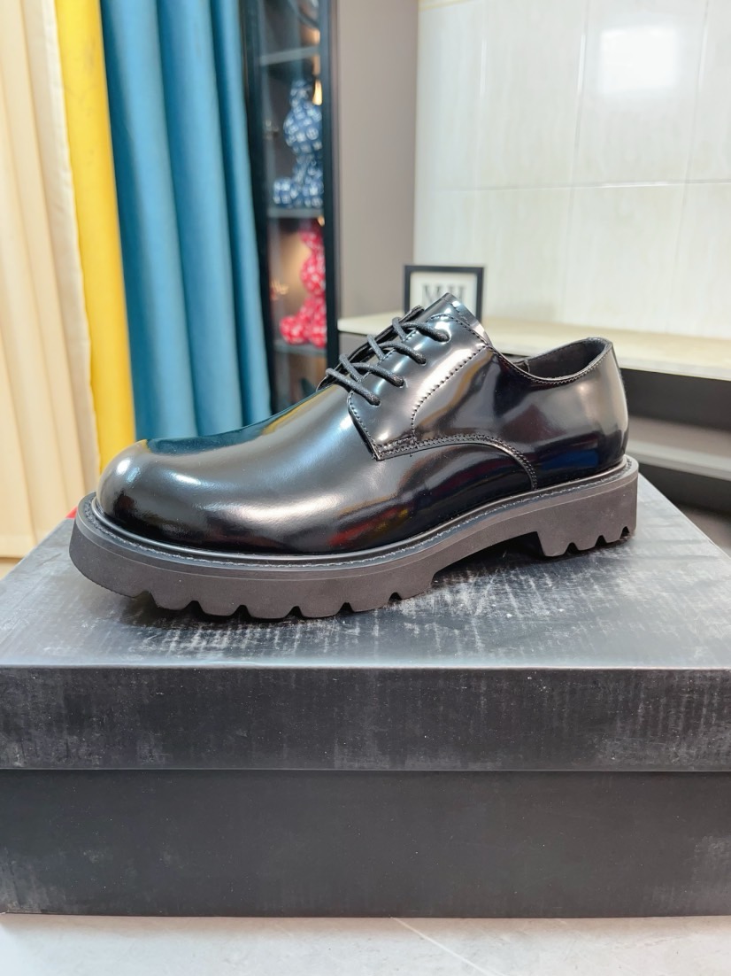 프라다(PRADA) 프리미엄 에어솔 카프스킨 슈즈 구두 신발