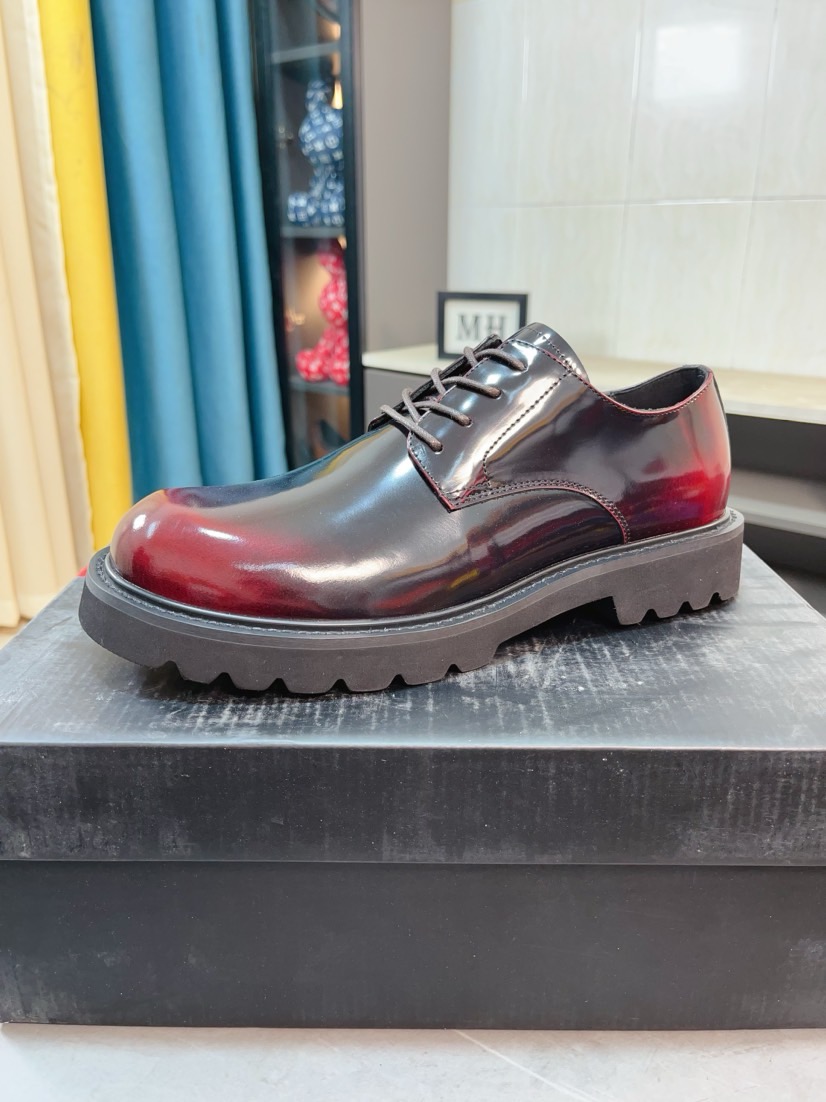 프라다(PRADA) 프리미엄 에어솔 카프스킨 슈즈 구두 신발