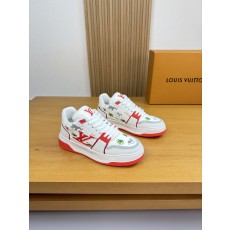 루이비통(LV)  프린트 믹스 소재 스니커즈 신발