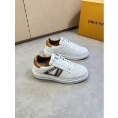 루이비통(LV) 나파 & 실크 캔버스 믹스 스니커즈 신발