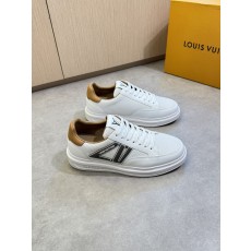 루이비통(LV) 나파 & 실크 캔버스 믹스 스니커즈 신발