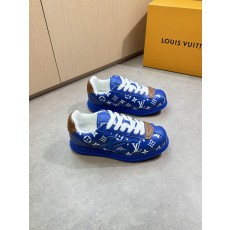 루이비통(LV) 3D 그래픽 나파 카프스킨 스니커즈 신발