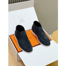 에르메스(Hermes) Job 하이탑 스웨이드 로퍼 구두 신발