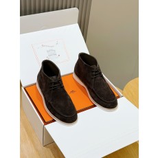 에르메스(Hermes) Job 하이탑 스웨이드 로퍼 구두 신발