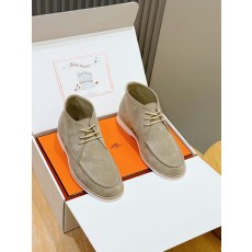 에르메스(Hermes) Job 하이탑 스웨이드 로퍼 구두 신발