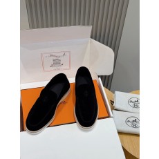 에르메스(Hermes) Job 스웨이드 로퍼 구두 신발