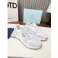 프라다(Prada) 리나일론 & 스웨이드 믹스 스니커즈 신발