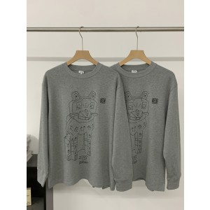 로에베(LOEWE) x 루이스 웨인(Louis Wain) 고양이 긴팔 티셔츠 의류