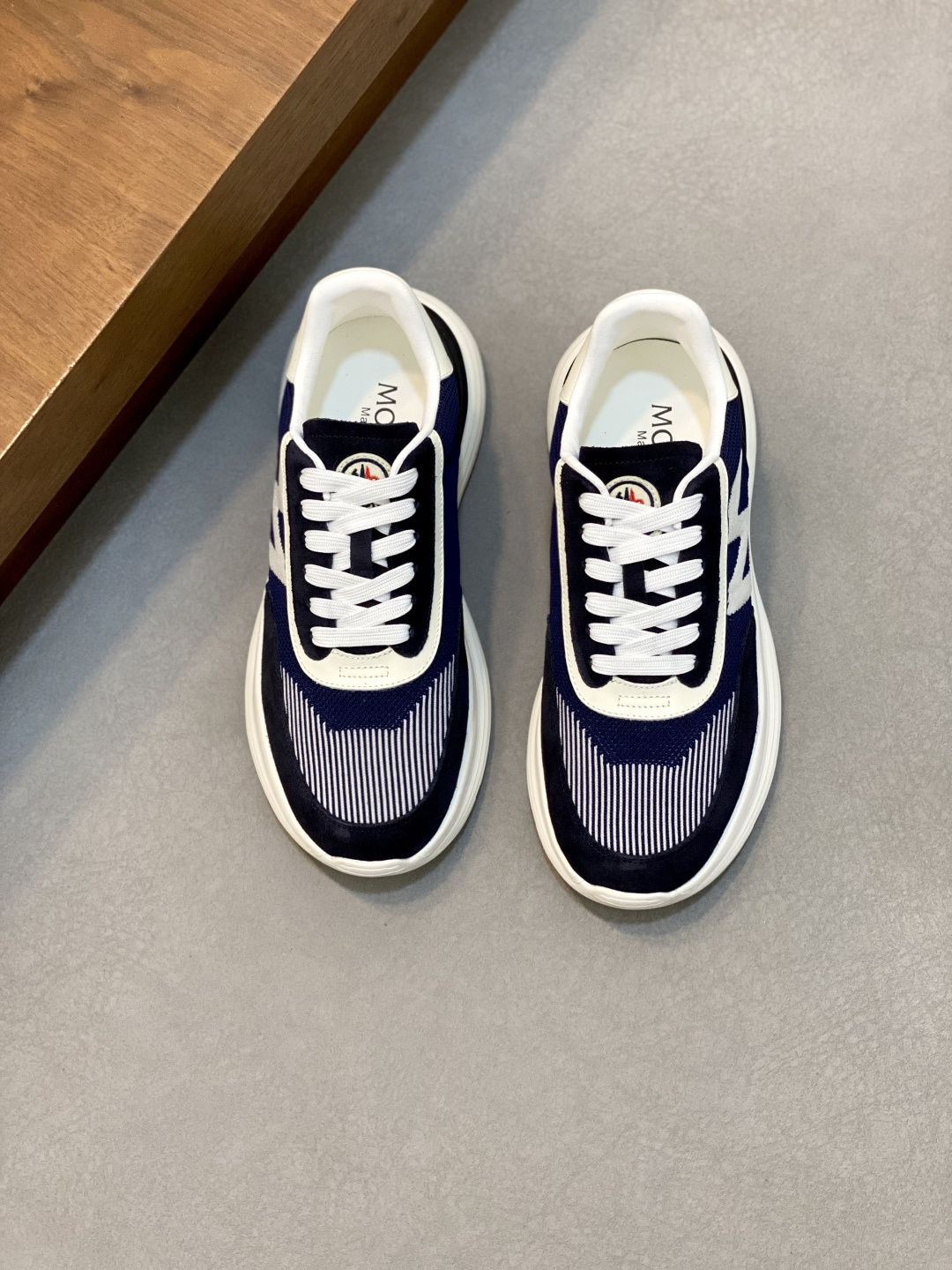 몽클레어 몽클레르(Moncler) 테크니컬 플라이니트 스니커즈 신발