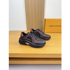 루이비통(LV) 나파 카프스킨 & 모노그램 모듈 스니커즈 신발