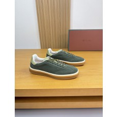 로로 피아나(Loro piana) LP 나파 & 스웨이드 하이브리드 스니커즈 신발