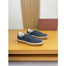 로로 피아나(Loro piana) LP 나파 & 스웨이드 하이브리드 스니커즈 신발