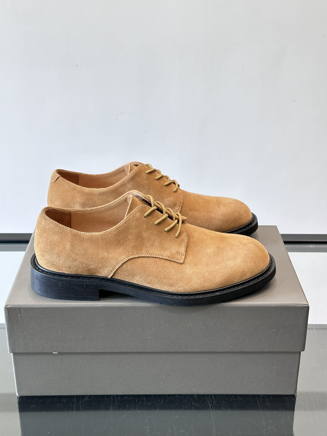 브루넬로 쿠치넬리 Brunello Cucinelli (BC) 클래식 카프스킨 캐주얼 슈즈 구두 신발