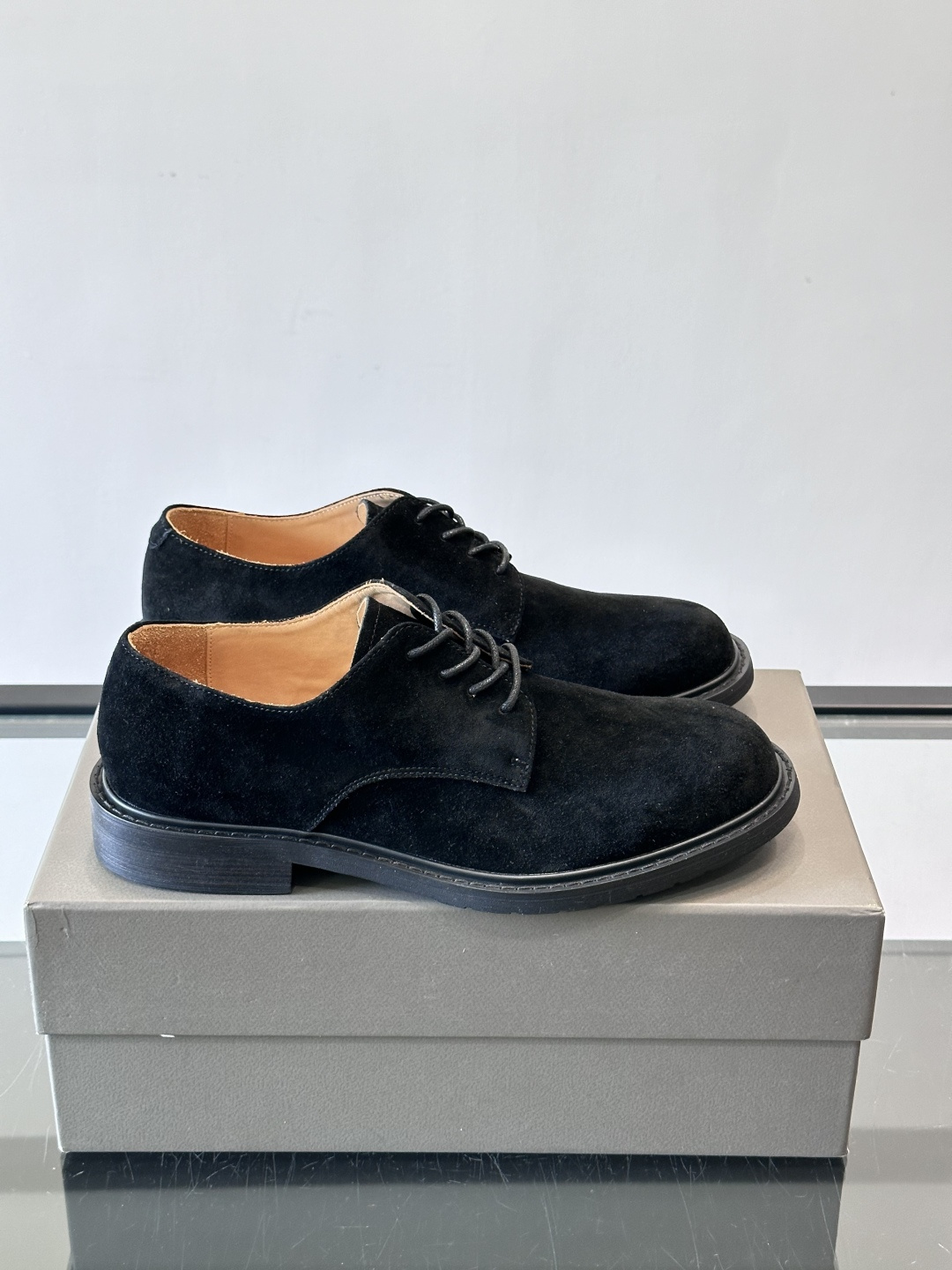 브루넬로 쿠치넬리 Brunello Cucinelli (BC) 클래식 카프스킨 캐주얼 슈즈 구두 신발