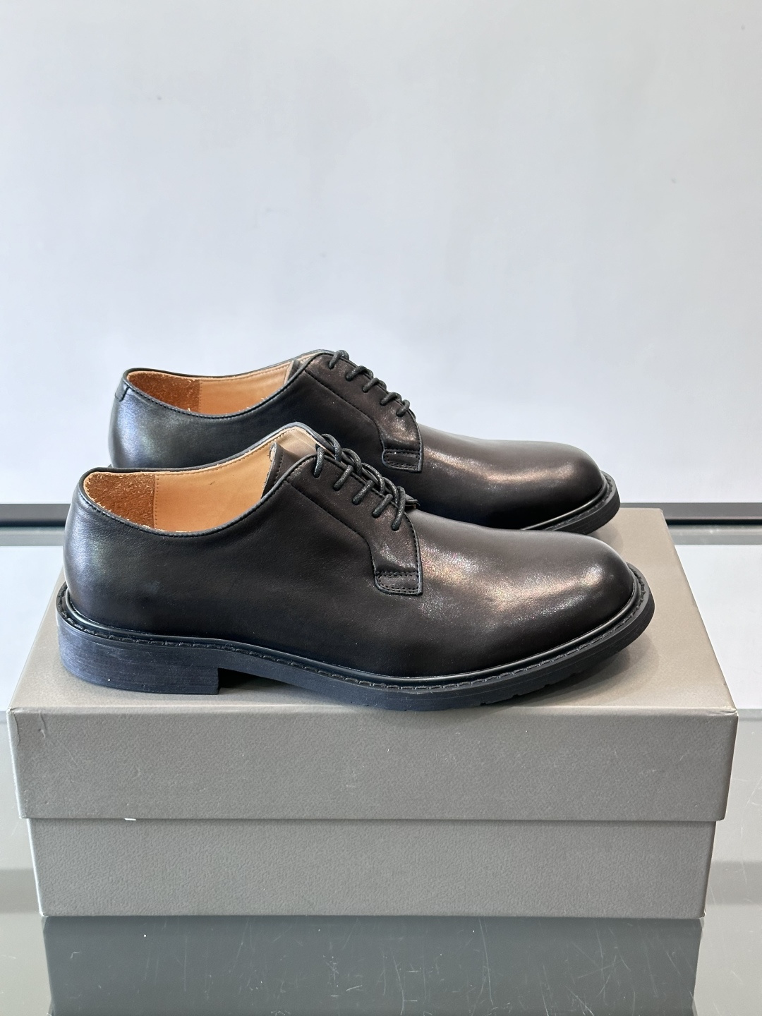 브루넬로 쿠치넬리 Brunello Cucinelli (BC) 프리미엄 카프스킨 레더 슈즈 구두 신발