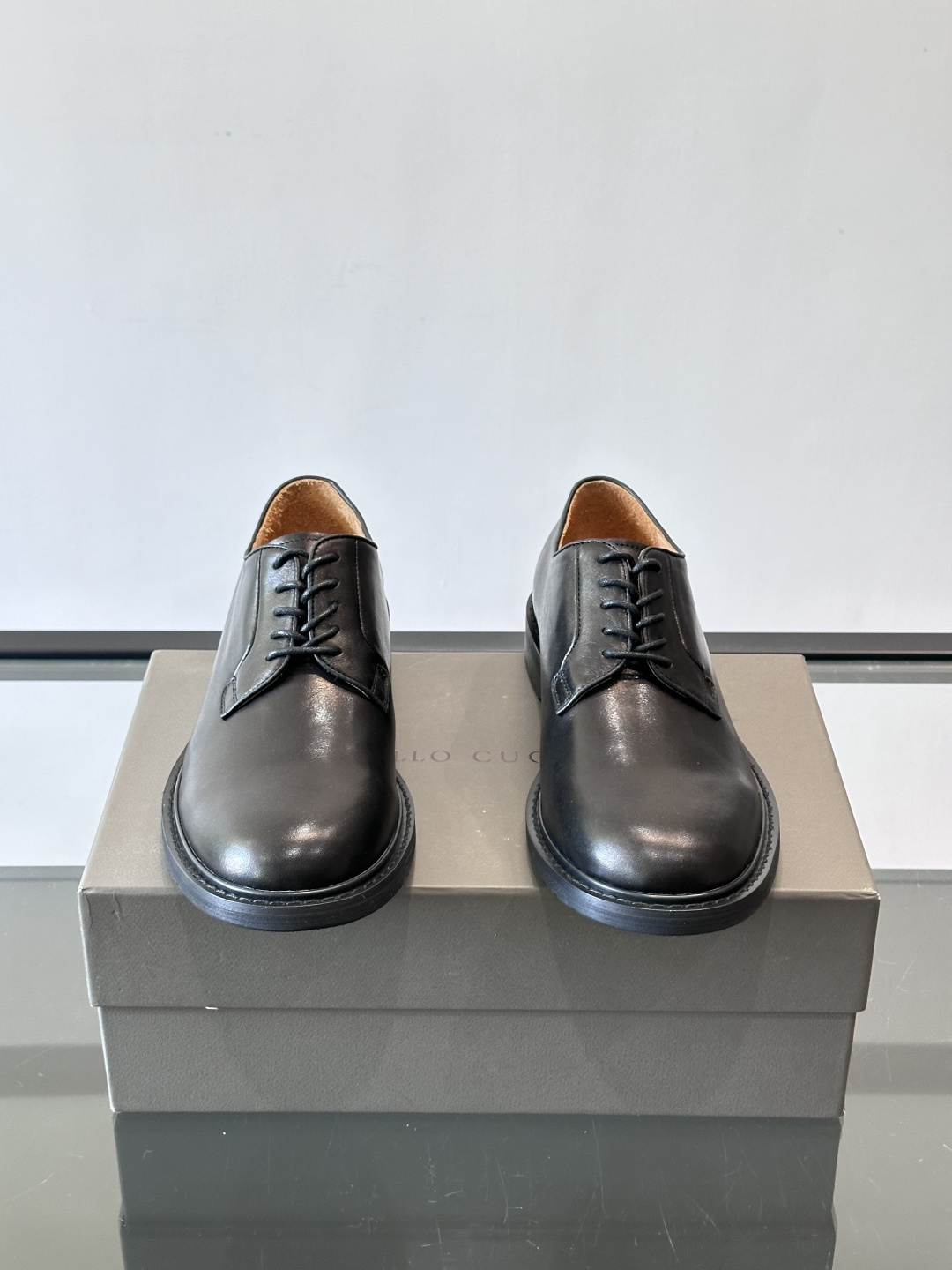 브루넬로 쿠치넬리 Brunello Cucinelli (BC) 프리미엄 카프스킨 레더 슈즈 구두 신발