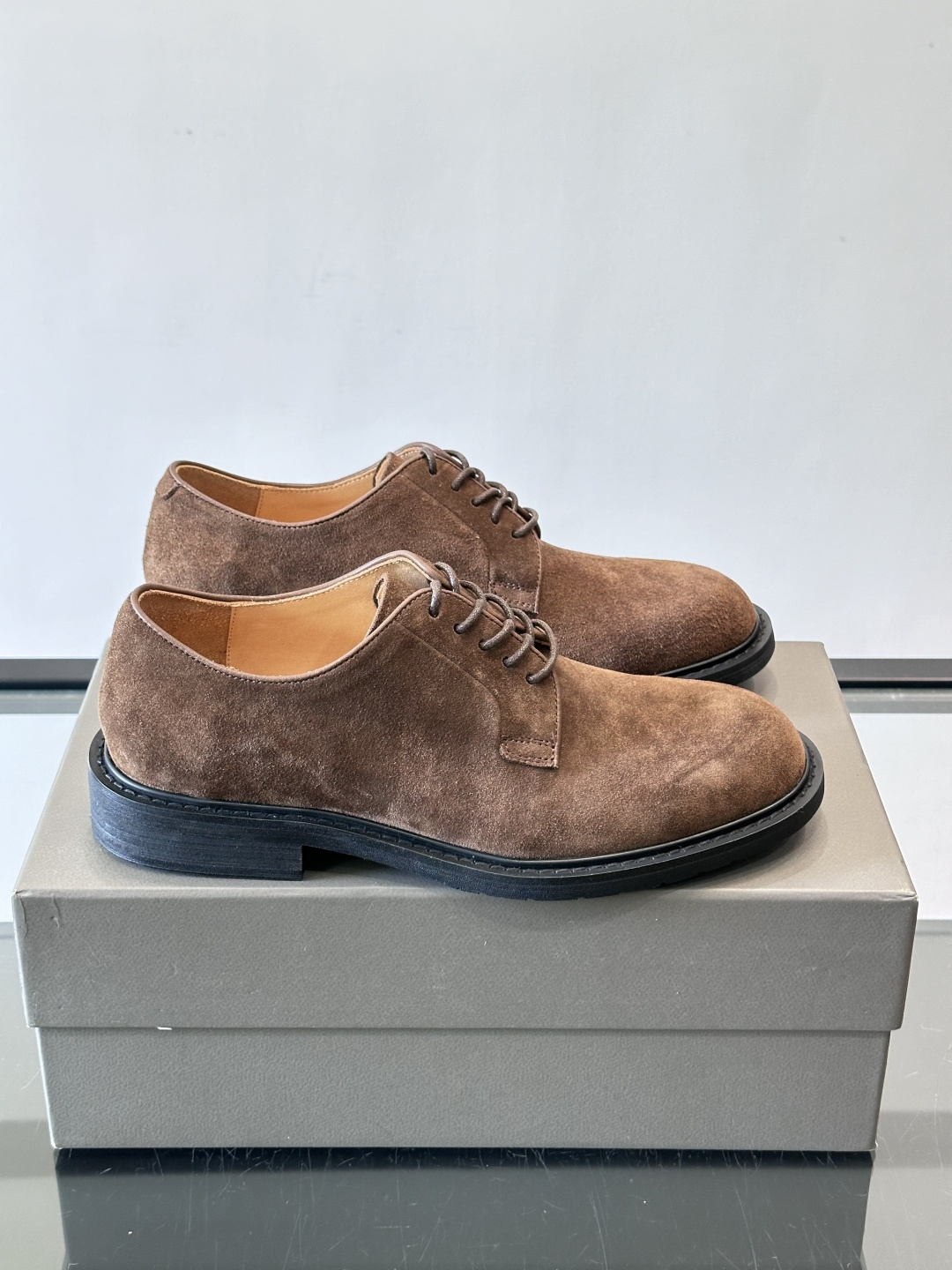 브루넬로 쿠치넬리 Brunello Cucinelli (BC) 프리미엄 카프스킨 레더 슈즈 구두 신발