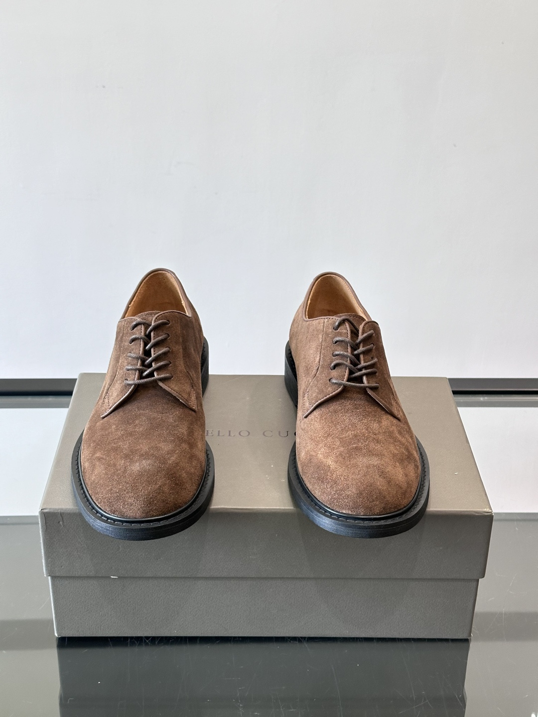 브루넬로 쿠치넬리 Brunello Cucinelli (BC) 프리미엄 카프스킨 레더 슈즈 구두 신발