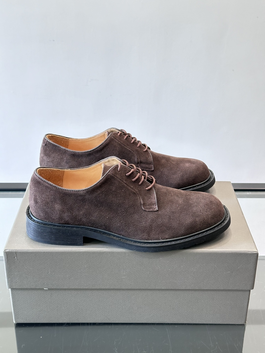 브루넬로 쿠치넬리 Brunello Cucinelli (BC) 프리미엄 카프스킨 레더 슈즈 구두 신발