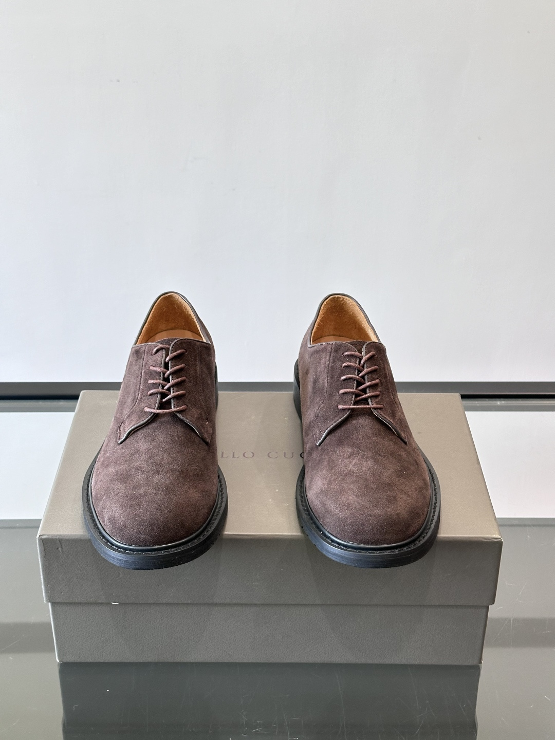 브루넬로 쿠치넬리 Brunello Cucinelli (BC) 프리미엄 카프스킨 레더 슈즈 구두 신발