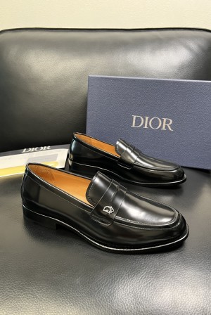 디올(Dior) 프리미엄 이탈리안 카프스킨 레더 슈즈 로퍼 구두 신발