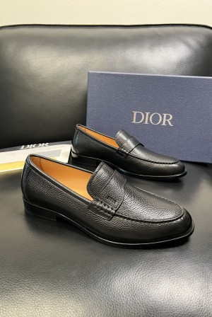 디올(Dior) 프리미엄 이탈리안 카프스킨 레더 슈즈 로퍼 구두 신발