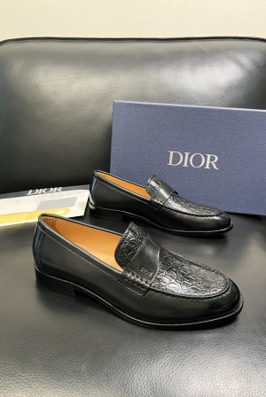 디올(Dior) 프리미엄 이탈리안 카프스킨 레더 슈즈 로퍼 구두 신발