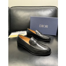 디올(Dior) 프리미엄 이탈리안 카프스킨 레더 슈즈 로퍼 구두 신발