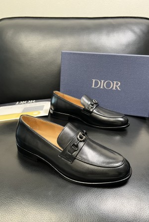 디올(Dior) 프리미엄 이탈리안 카프스킨 레더 슈즈 로퍼 구두 신발