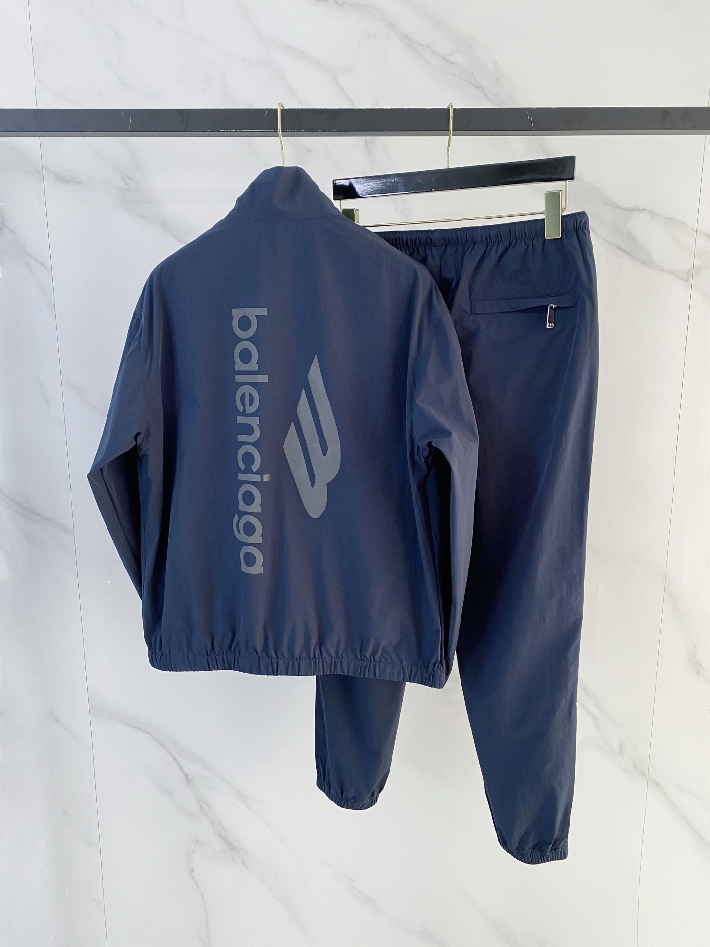 발렌시아가(Balenciaga) 나일론 바람막이 트레이닝 세트 의류