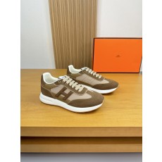 에르메스(Hermes) 나파 & 스웨이드 하이브리드 스니커즈 신발