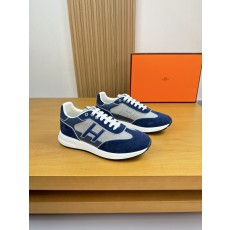 에르메스(Hermes) 나파 & 스웨이드 하이브리드 스니커즈 신발