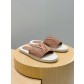 LV 루이비통 로고 주트(Jute) 슬라이드 슬리퍼 샌들 신발