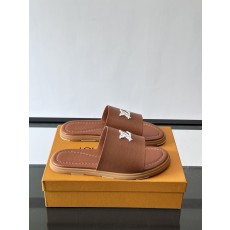 LV 루이비통 컬렉션 미니멀 플랫 슬라이드 슬리퍼 샌들 신발