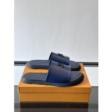 LV 루이비통 컬렉션 미니멀 플랫 슬라이드 슬리퍼 샌들 신발