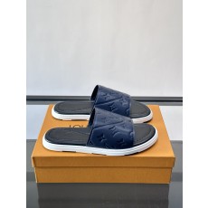 LV 루이비통 컬렉션 미니멀 플랫 슬라이드 슬리퍼 샌들 신발